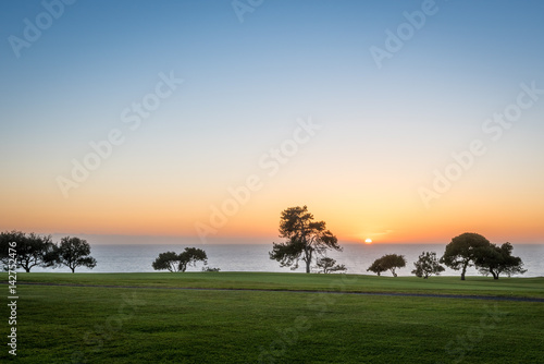 Sunset at Hilton La Jolla Torrey Pines Golf Course