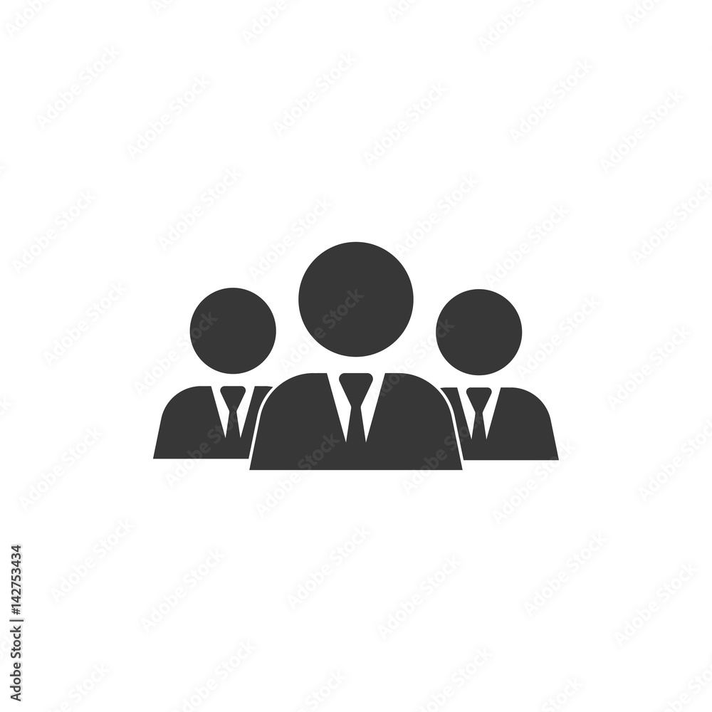 businessmen group icon