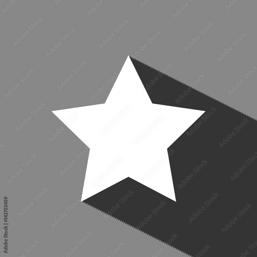 star icon stock vector illustration flat design star icon stock vector illustration flat design