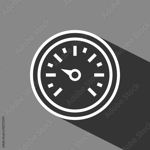 air pressure sensor icon stock vector illustration flat design
