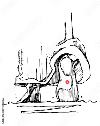 Jesus Christ feet illustration