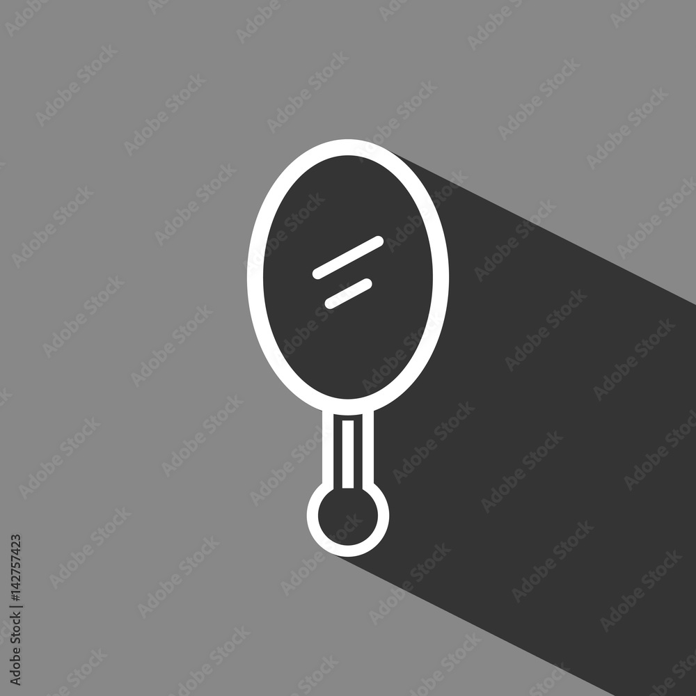 mirror icon stock vector illustration flat design mirror icon stock vector illustration flat design