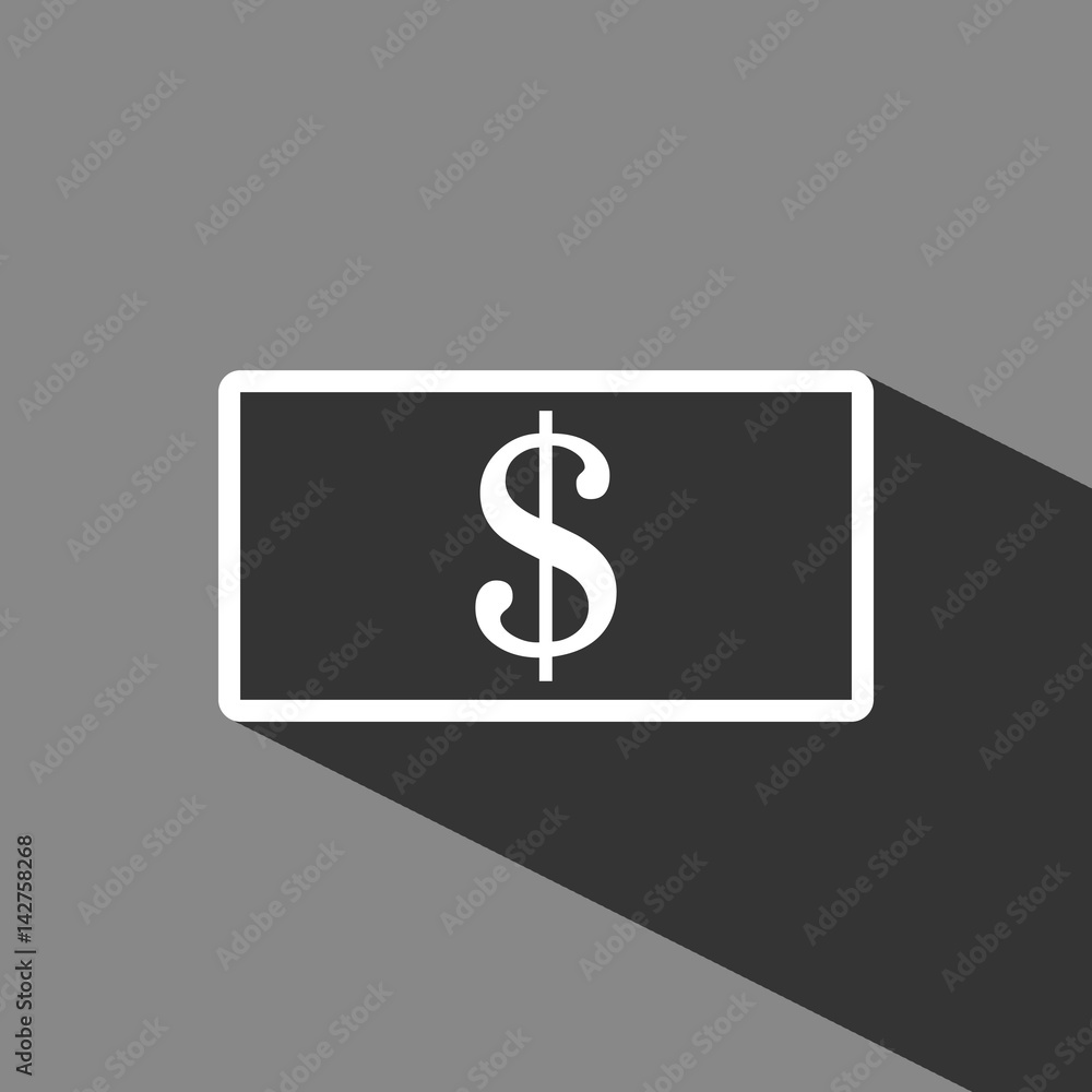 dollar money icon stock vector illustration flat design dollar money icon stock vector illustration flat design