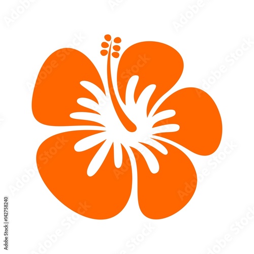 hibiscus logo vector