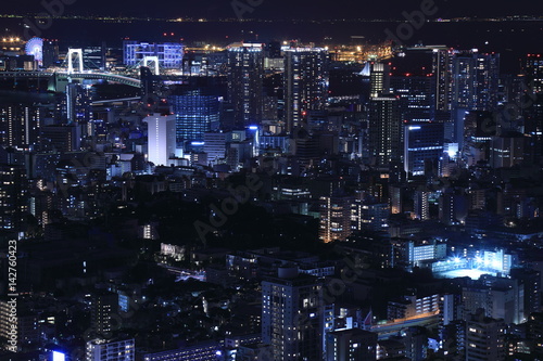 Wallpaper Mural Tokyo night view Torontodigital.ca
