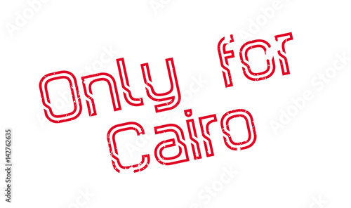 Only For Cairo rubber stamp. Grunge design with dust scratches. Effects can be easily removed for a clean, crisp look. Color is easily changed.