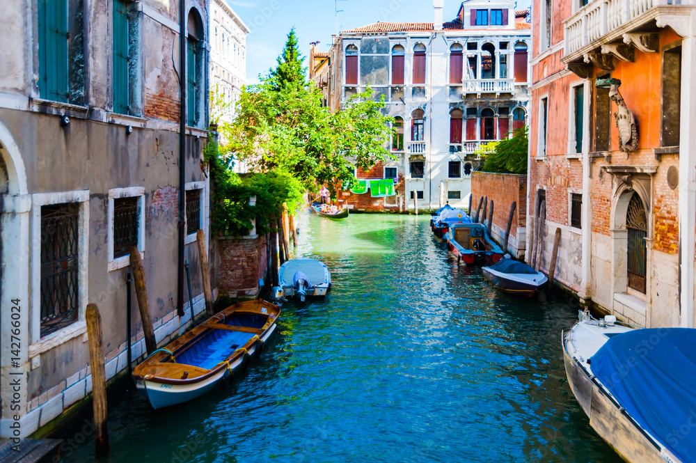 Venetian Canal reflections