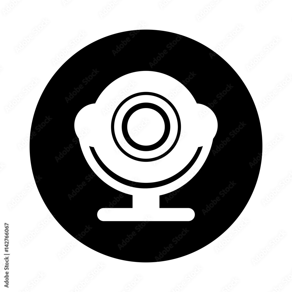 web camera isolated icon vector illustration design web camera isolated icon vector illustration design