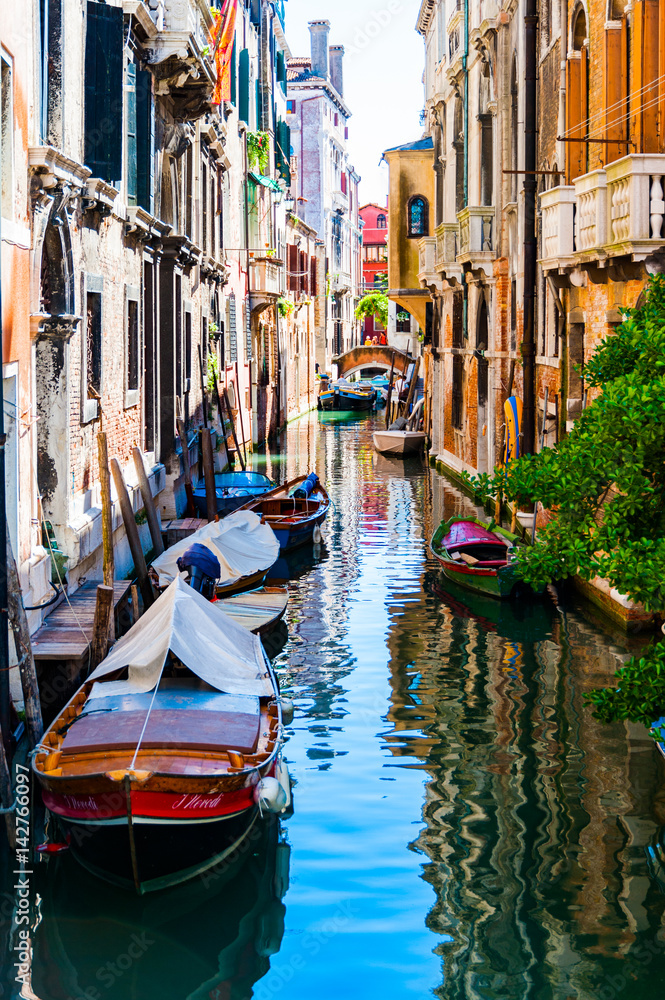 Reflections on Venetian Canal