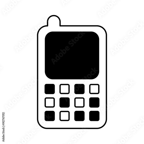 cellphone device isolated icon vector illustration design