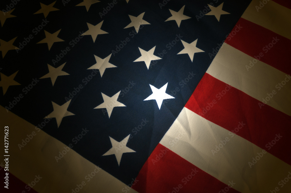 Fototapeta premium Flag US 