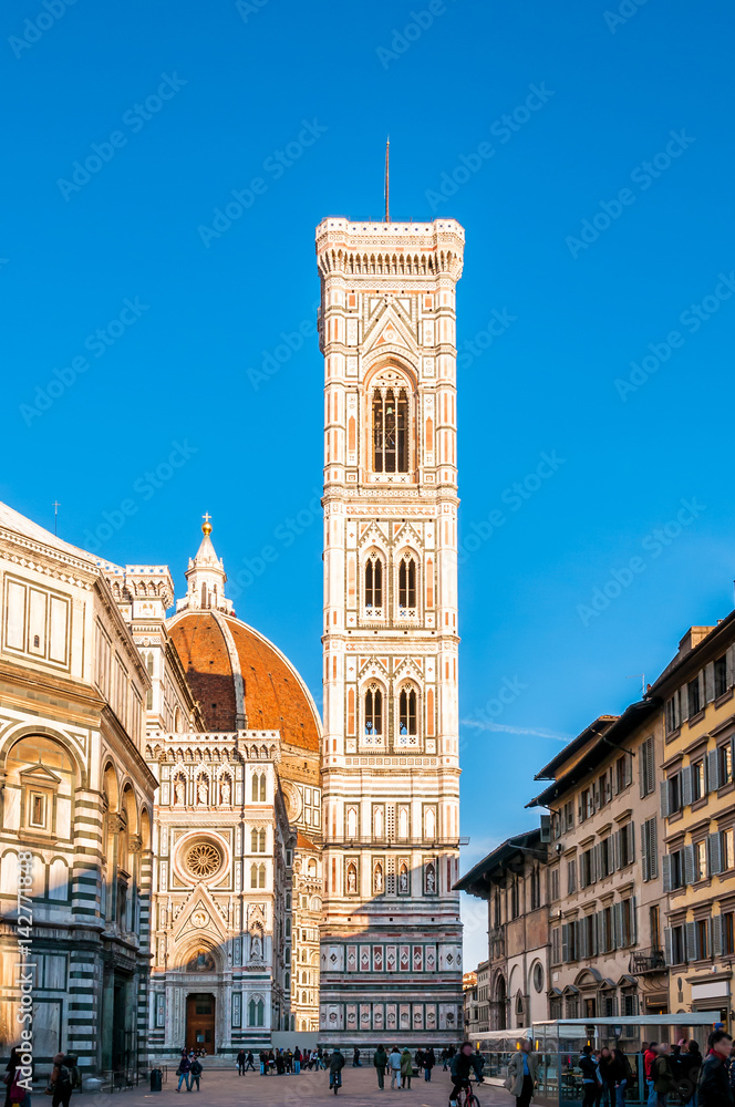 Campanile du Duomo à Florence, Toscane, Italie