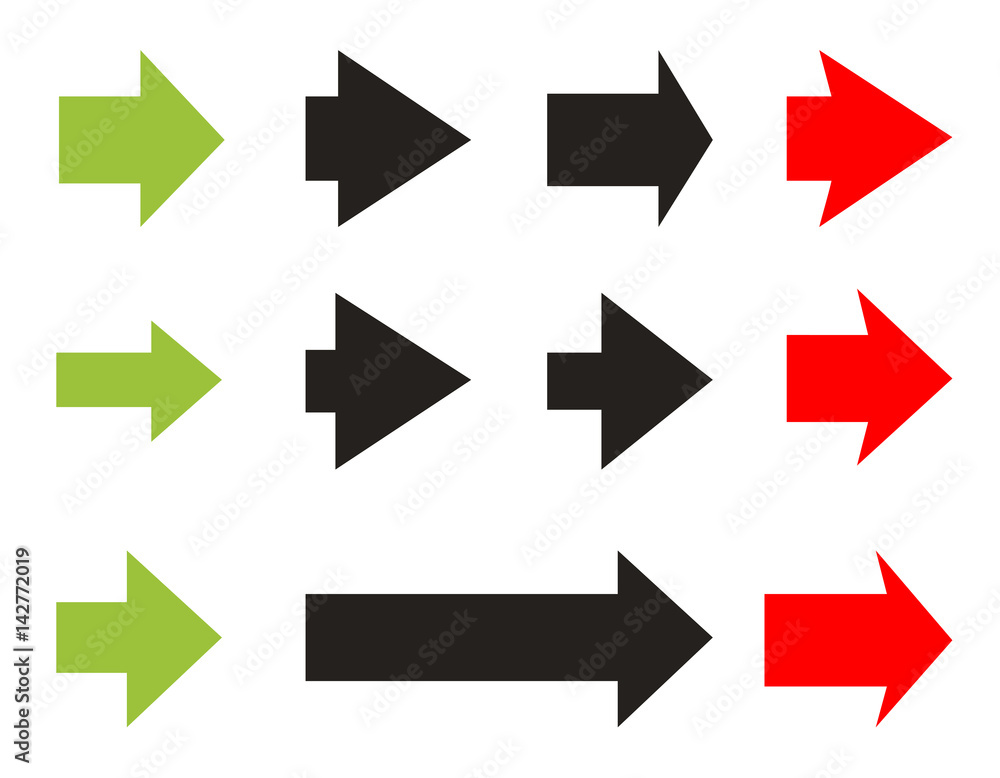 Set color Arrows Set color Arrows