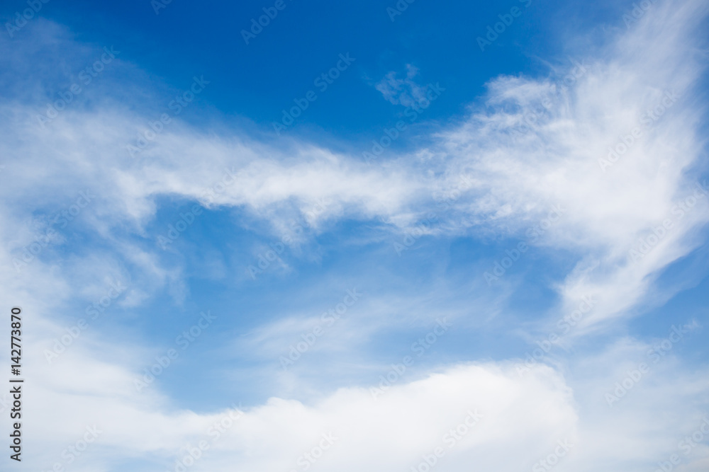 Beautiful a group of clouds in the blue sky during the sun shin background. Beautiful a group of clouds in the blue sky during the sun shin background.