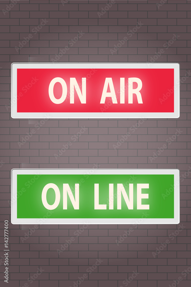 On the air, on the line On the air, on the line
