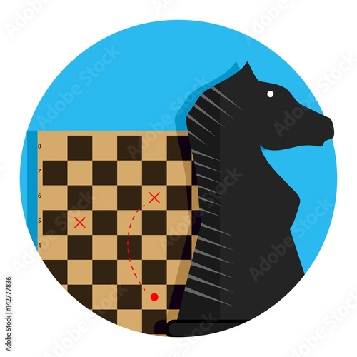 Tactic and strategy icon