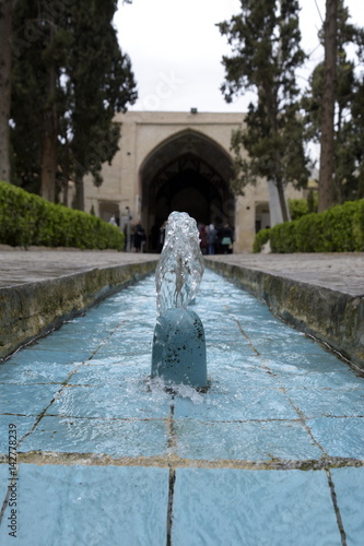Fin, Kashan, Esfahan, Iran, March 23, 2017, is a historical Persian garden.