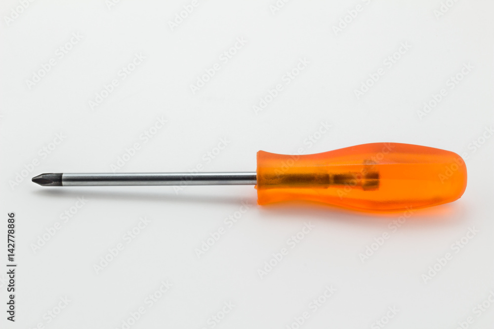Fototapeta premium Phillips screwdriver on white background