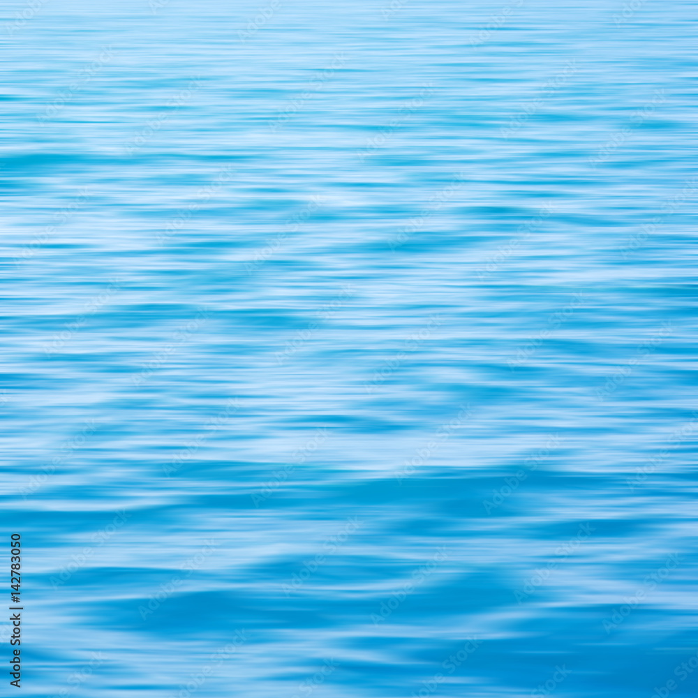 Blue sea surface with waves Blue sea surface with waves