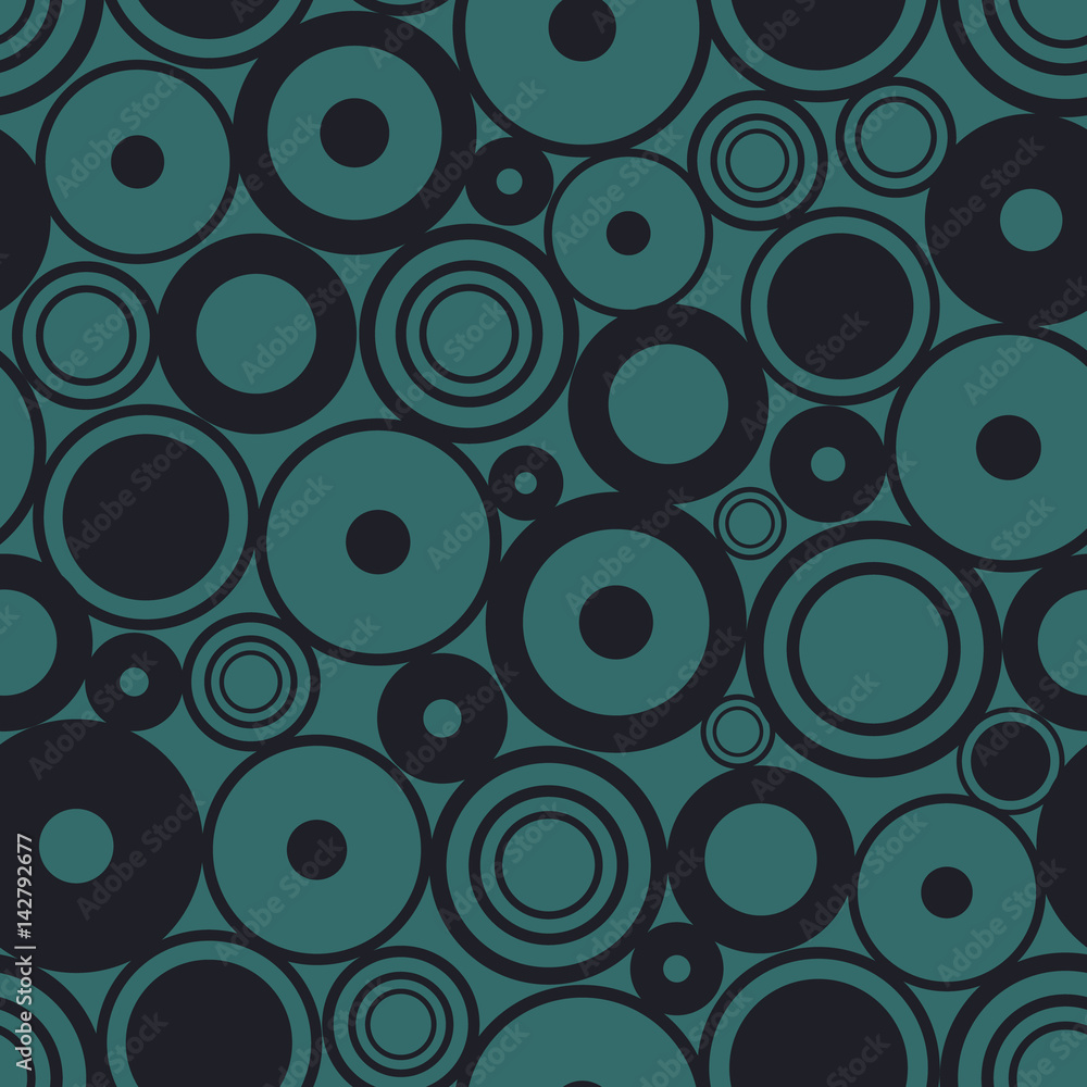 Vector seamless pattern, graphic illustration