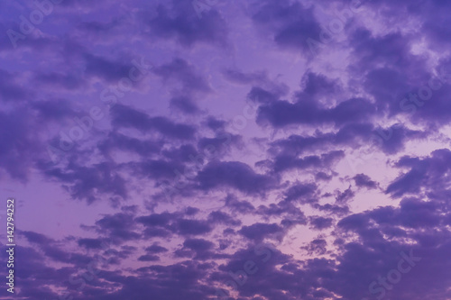 Clouds Sky Background violet color