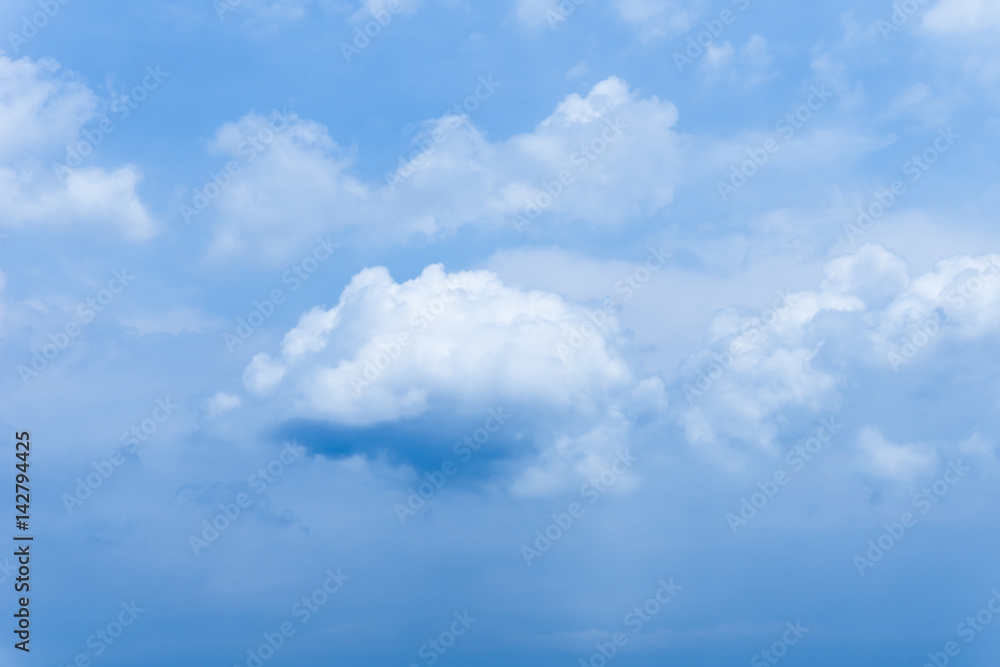 Blue Sky Clouds Cumulus Background Blue Sky Clouds Cumulus Background