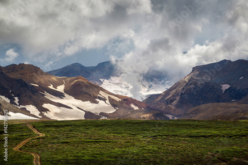 Mutnovsk volcano, Kamchatka.