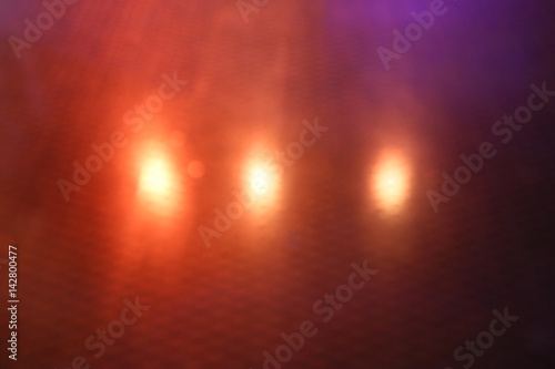 Abstract floor blur with colorful light