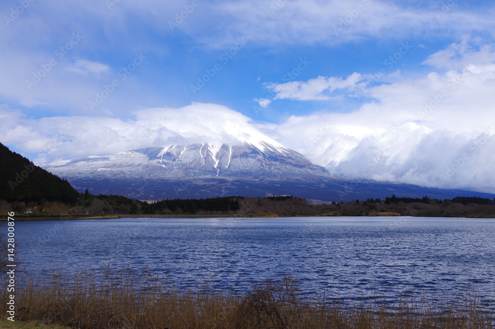 冬の富士山