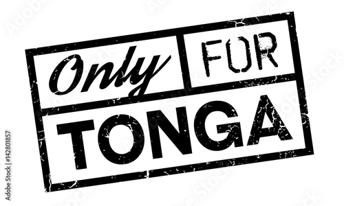 Only For Tonga rubber stamp. Grunge design with dust scratches. Effects can be easily removed for a clean, crisp look. Color is easily changed.