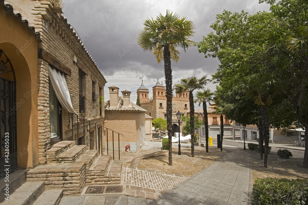 Fototapeta premium Cambron Gate of Toledo, Spain