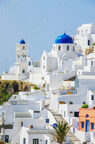 Beautiful Thira in Santorini 