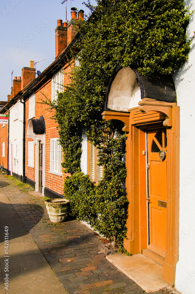 Fototapeta premium henley in arden village warwickshire england uk