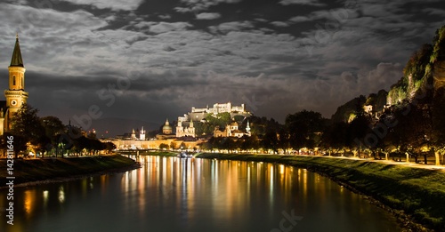 Salzburg by night