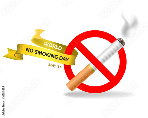 World no Smoking day. May 31