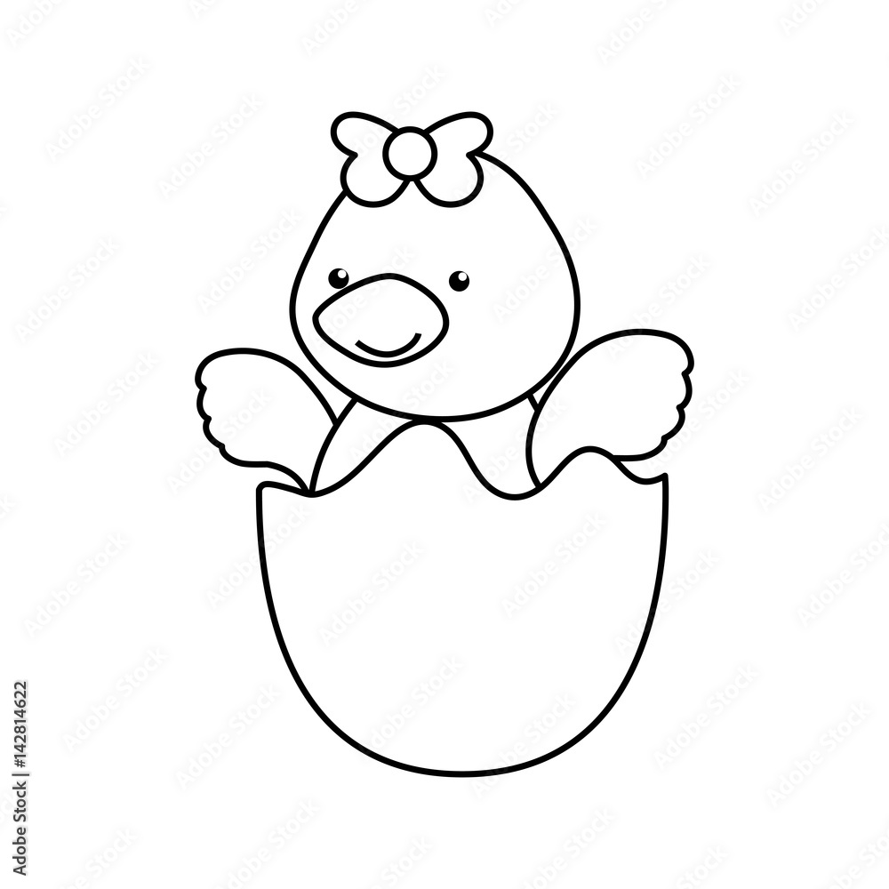 newborn little duckling cartoon vector icon illustration newborn little duckling cartoon vector icon illustration