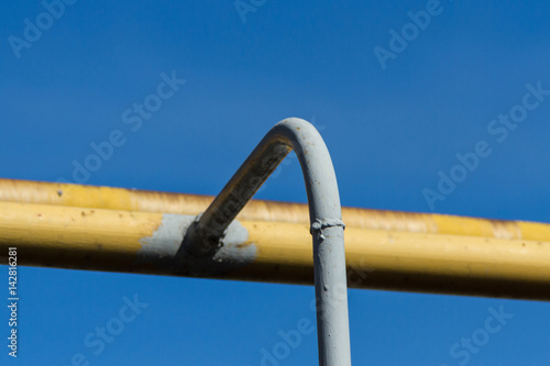Connection to the gas pipe