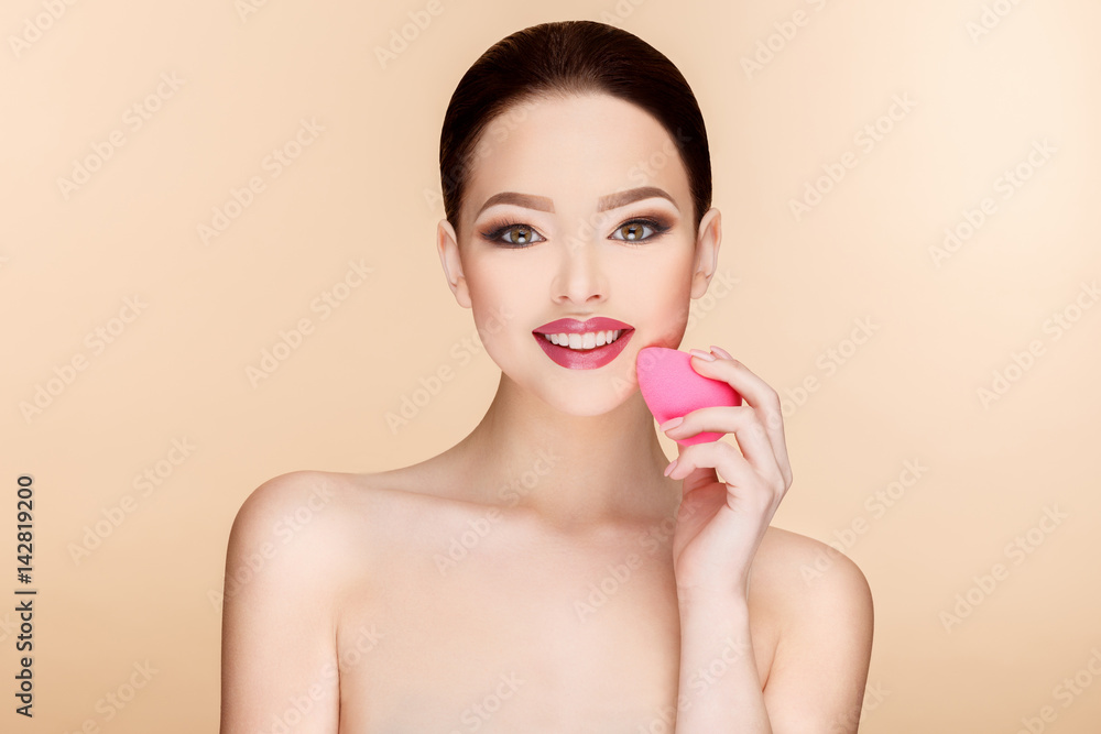 Beautiful Woman with Clean Fresh Skin Beautiful Woman with Clean Fresh Skin