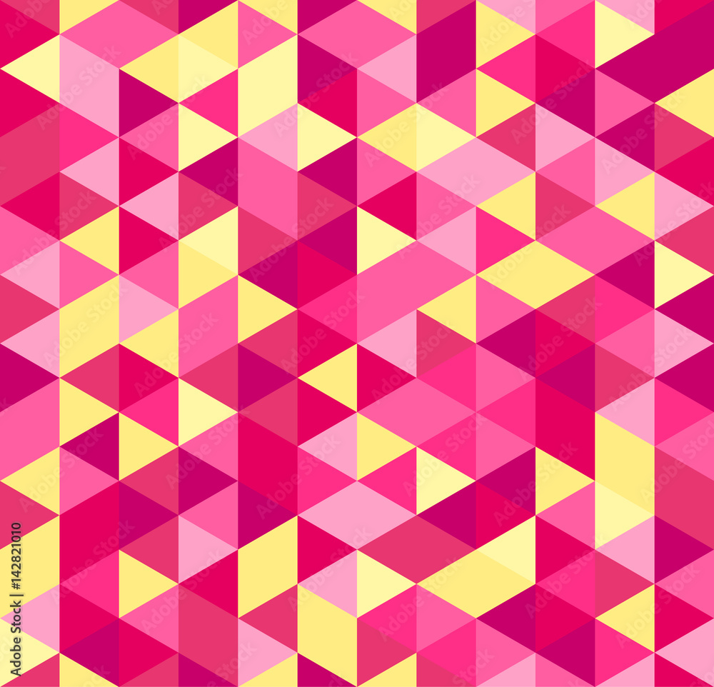 Triangular seamless pattern vector de Stock | Adobe Stock