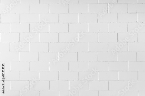 Leinwand Poster detail of white brick wall background