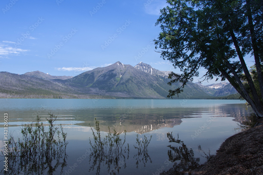 Glacier Lake in Montana