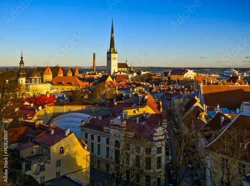 Tallinn. Panorama. Spring