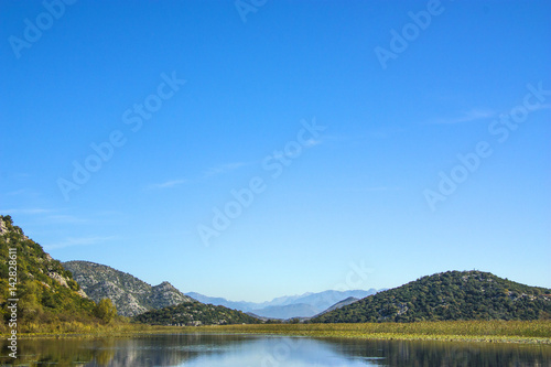 Montenegro. Skadar Lake. It is one of the most beautiful lakes in Europe.