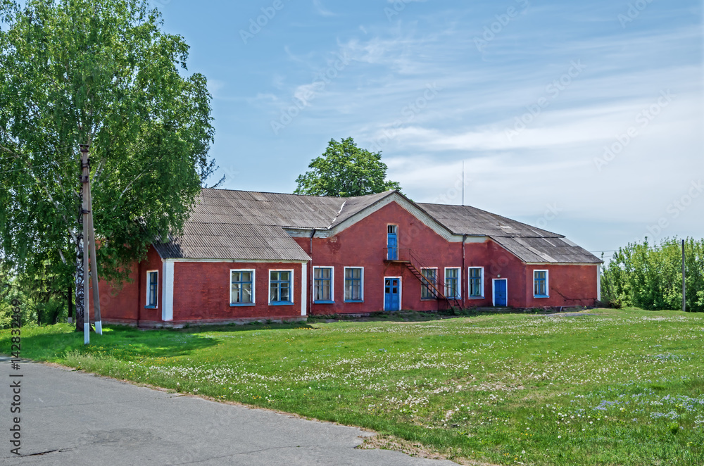 Fototapeta premium Rustic clubhouse