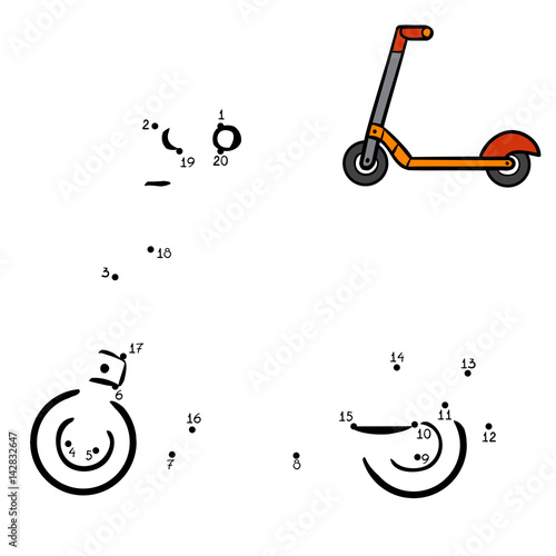 Numbers game, Kick scooter