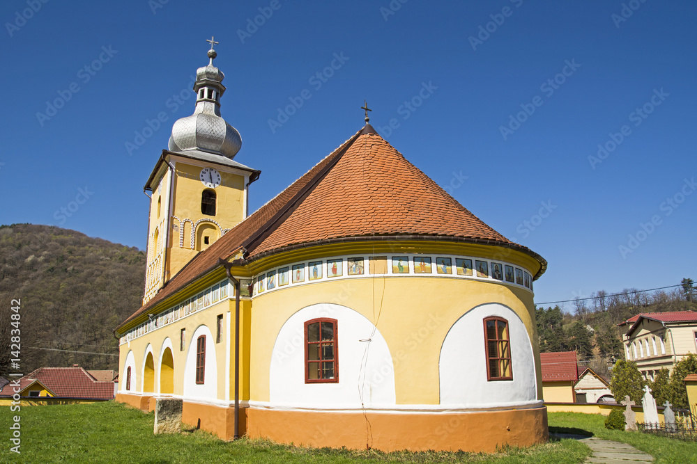 Church in Sadu village, Sibiu, Romania