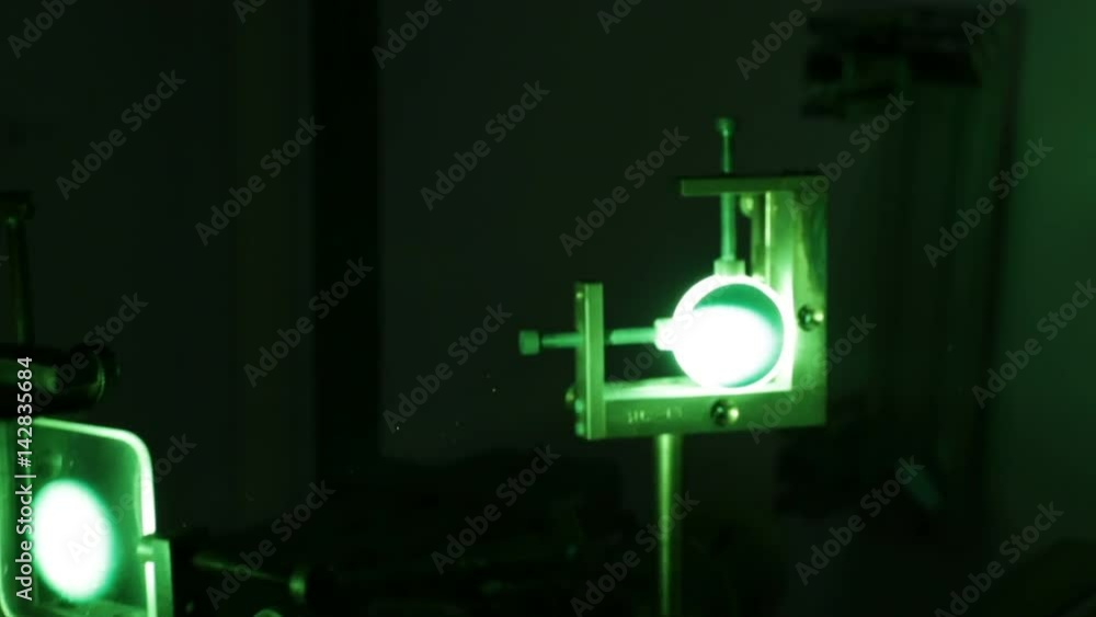 Powerful industrial green LASER for research Powerful industrial green LASER for research