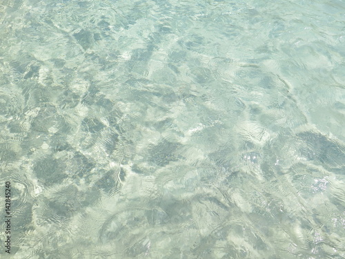 agua transparente