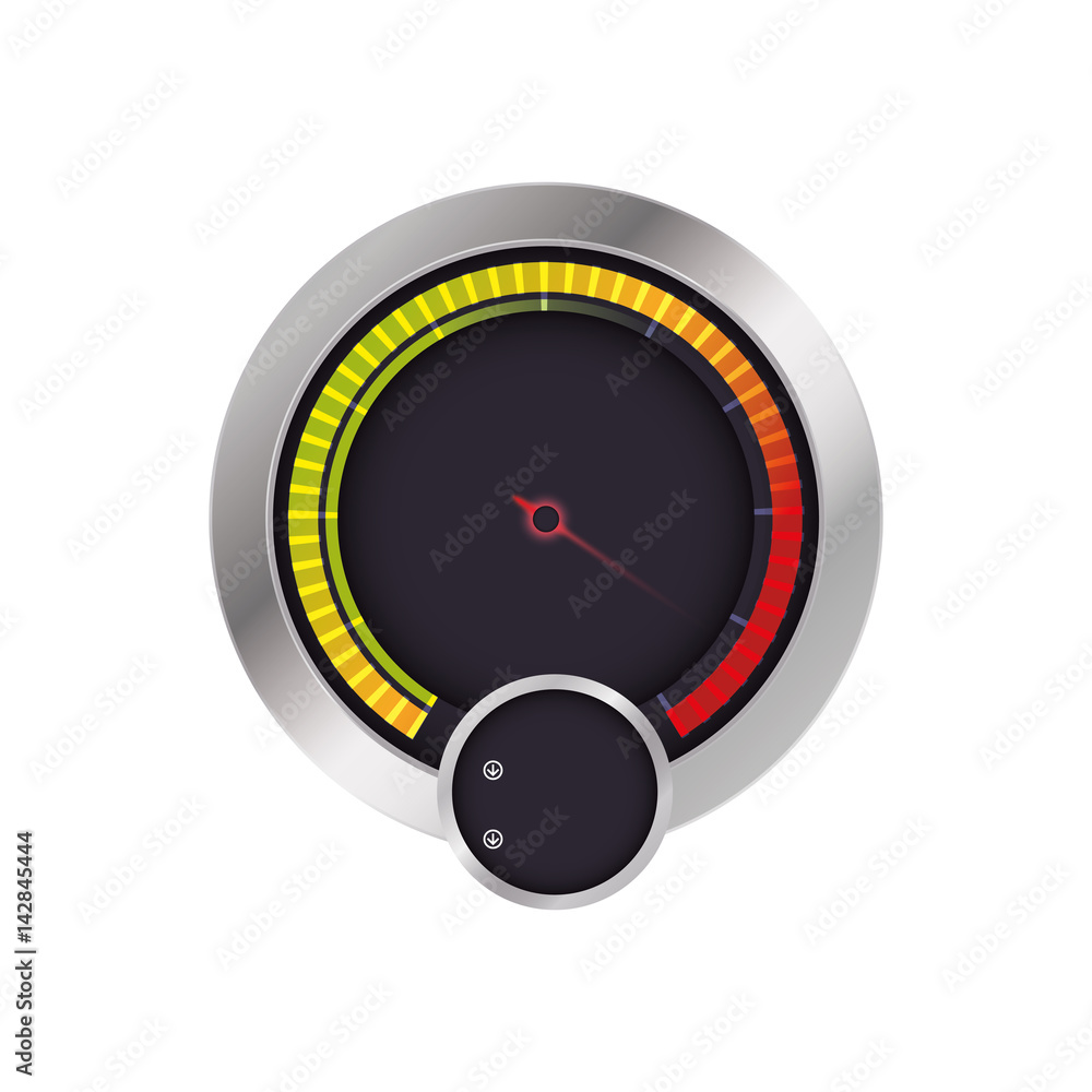 Speedometer power car icon vector illustration graphic design Speedometer power car icon vector illustration graphic design