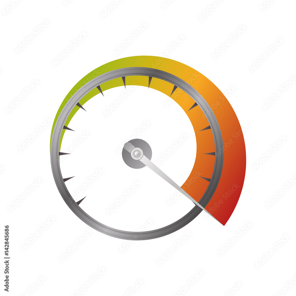 Speedometer power car icon vector illustration graphic design Speedometer power car icon vector illustration graphic design